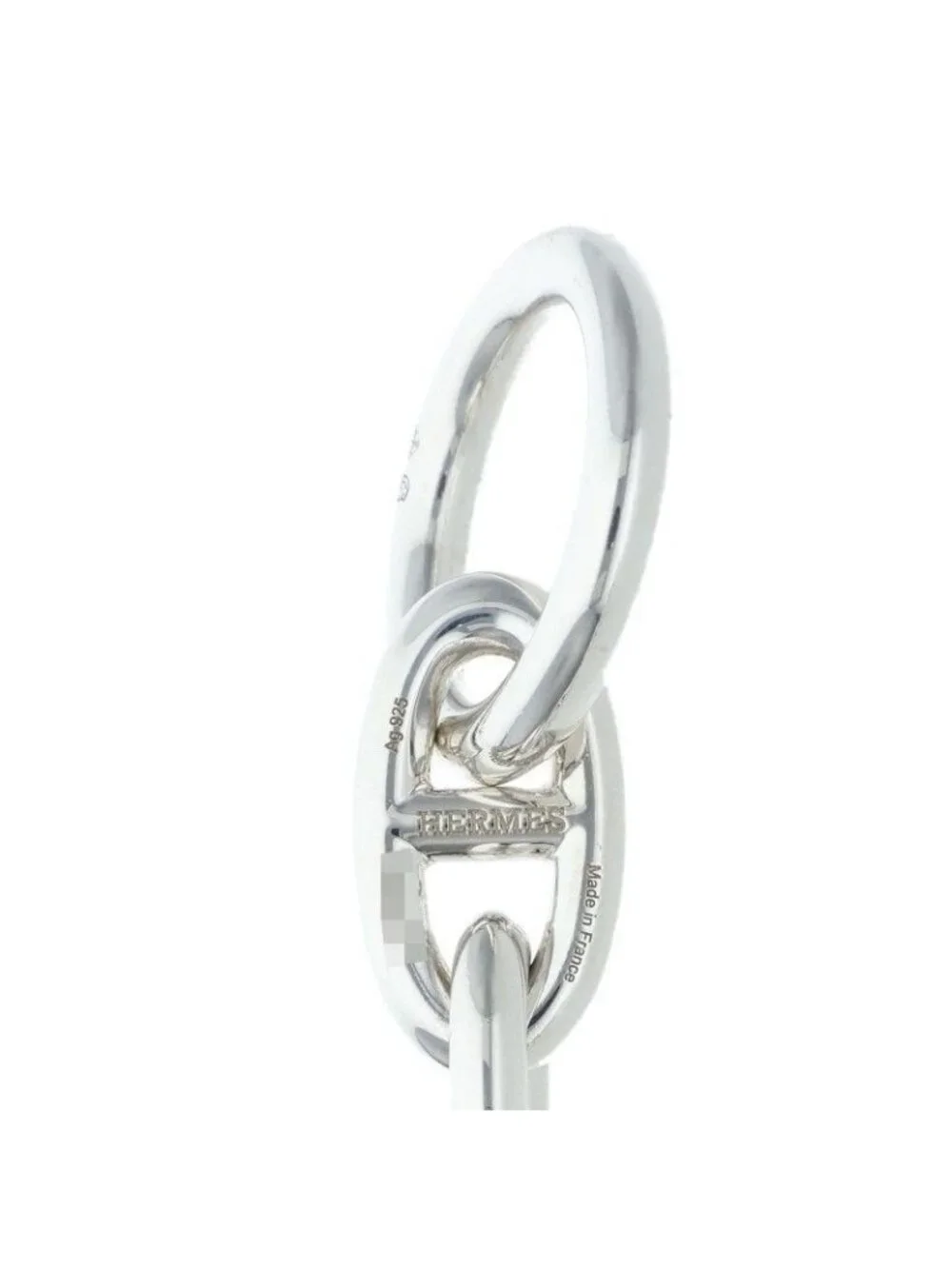 Hermes Chaine D'ancre GM Silver Bracelet
